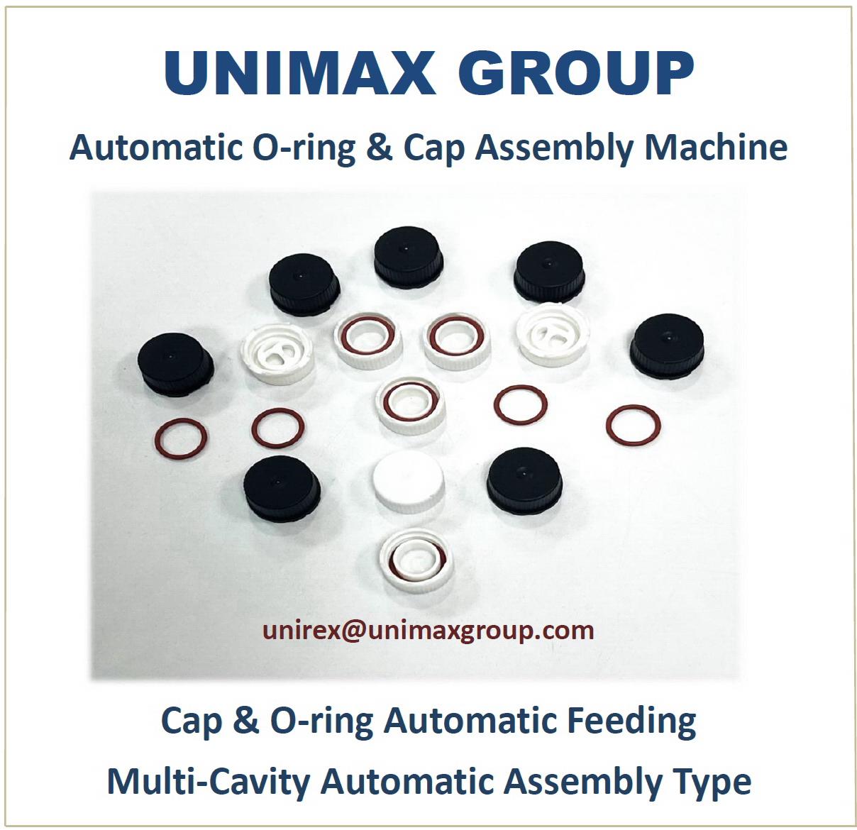 UAC-366-OC Automatic Cap & O-Ring Assembly Machine